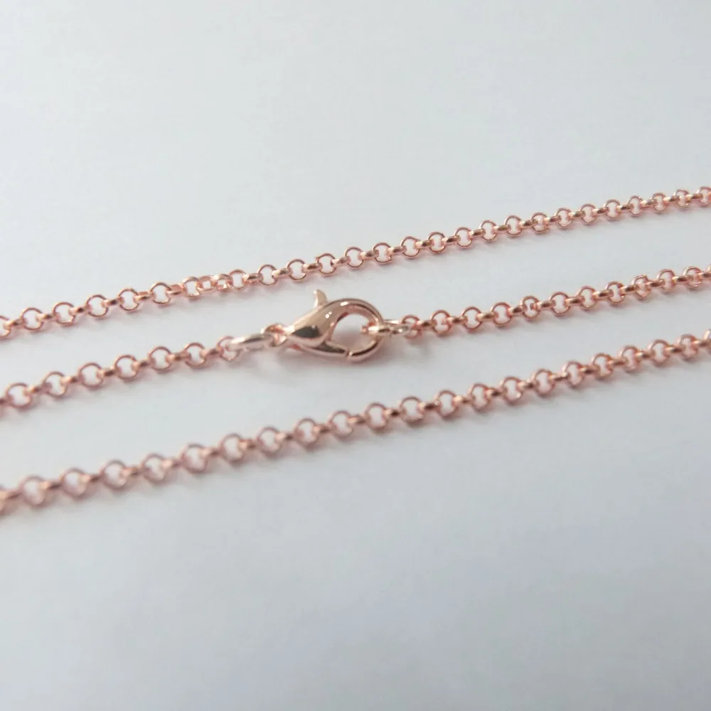 10pcs/lot 2mm O-cable necklace chain rose gold & clasp for jewelry findings--50cm/70cm option
10pcs/lot 2mm O-cable necklace chain rose gold & clasp for jewelry findings--50cm/70cm option