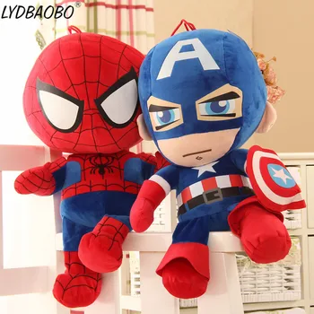 5pcs/lot Spider-man Captain America Batman Stuffed Toy Plush Soft Plush Kids Anime The Avengers Movie Dolls Baby Birthday Gifts
5pcs/lot Spider-man Captain America Batman Stuffed Toy Plush Soft Plush Kids Anime The Avengers Movie Dolls Baby Birthday Gifts