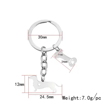 New 304 Stainless Steel Bellington Dog Keychains Pet Memorial Jewellery Trendy Dog Bone Key Chains Key Rings For Women Men
New 304 Stainless Steel Bellington Dog Keychains Pet Memorial Jewellery Trendy Dog Bone Key Chains Key Rings For Women Men