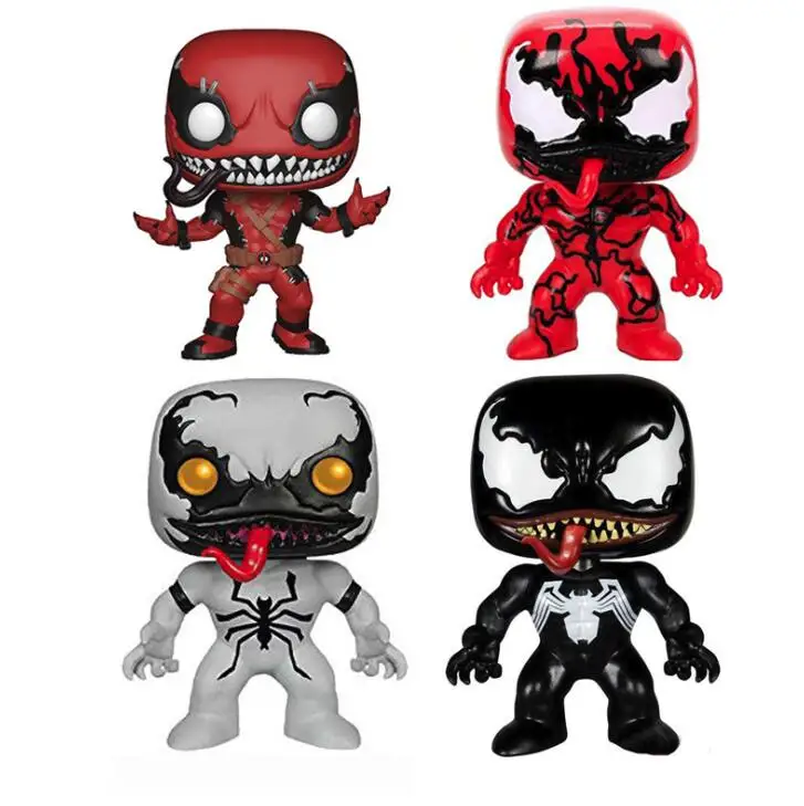 Amine Marvel Anti Venom Carnage Venompool Action Figure Bobble Head Collectible Model Toys
Amine Marvel Anti Venom Carnage Venompool Action Figure Bobble Head Collectible Model Toys