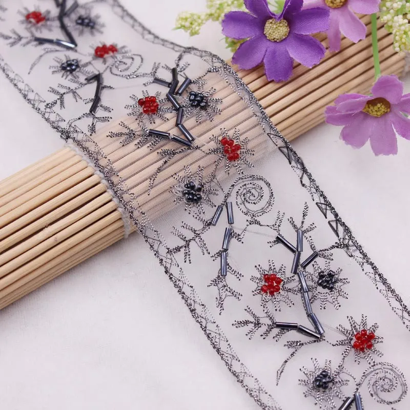 2 yard 5.5cm Diamond Beaded Handmade Lace Edge Trims Wedding Dress Belt Sash Ribbon Bridal Applique Fabric Sewing Craft DIY 022
2 yard 5.5cm Diamond Beaded Handmade Lace Edge Trims Wedding Dress Belt Sash Ribbon Bridal Applique Fabric Sewing Craft DIY 022
