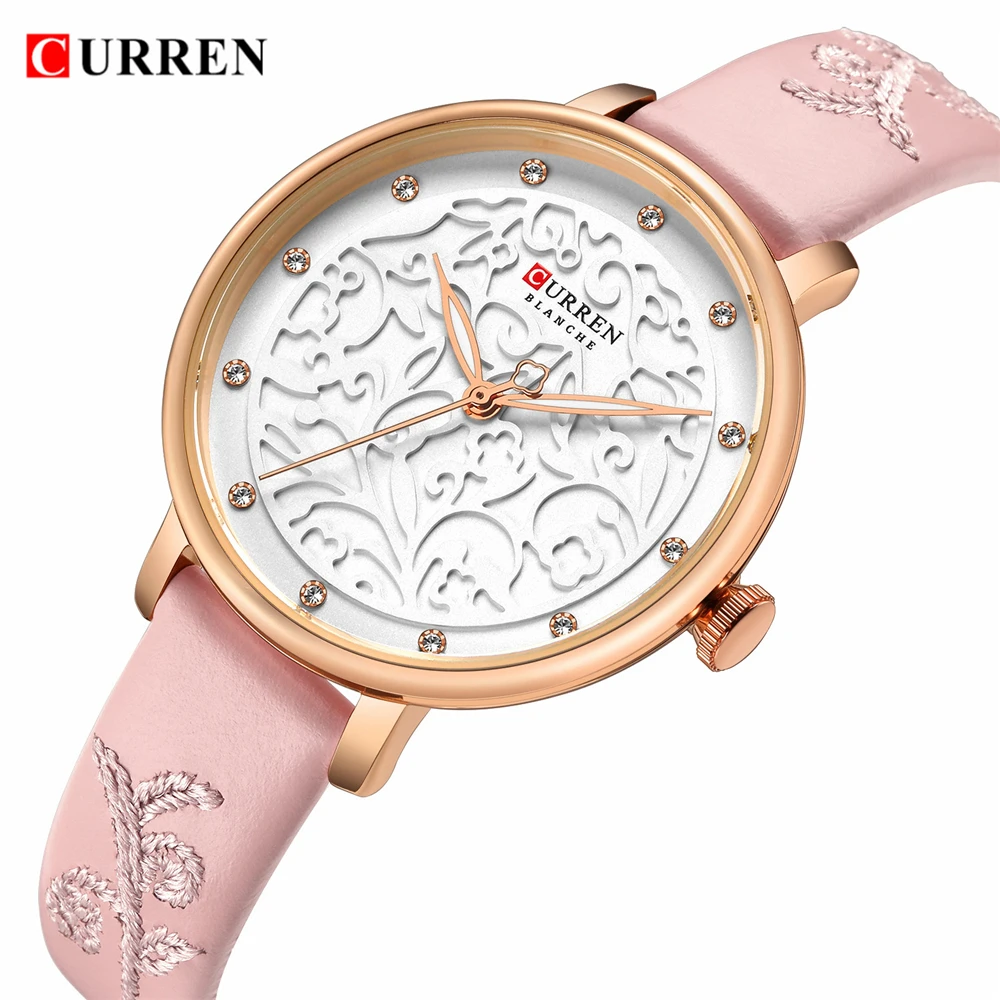 Top Brand CURREN Women Watches Pink Leather Wristwatch with Rhinestone Ladies Clock Fashion Luxury Quartz Watch Relogio Feminino
Top Brand CURREN Women Watches Pink Leather Wristwatch with Rhinestone Ladies Clock Fashion Luxury Quartz Watch Relogio Feminino