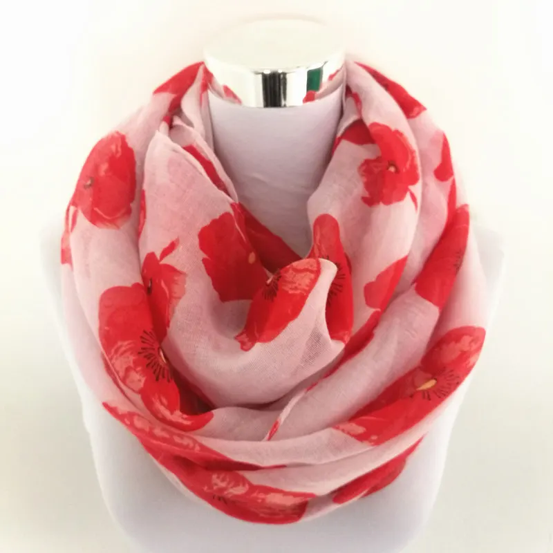 New Women Ladies Fashion Viscose Cotton big flowers Print infinity scarf Fashion Poppies Scarves Shawl Wrap hot sale neckerchief
New Women Ladies Fashion Viscose Cotton big flowers Print infinity scarf Fashion Poppies Scarves Shawl Wrap hot sale neckerchief