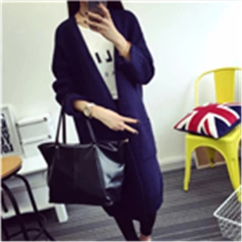 Sweaters Long Coat Women Sweater Long Cardigan Nice Fashion Autumn Winter Style Long Sleeve Loose Thick Knitted A852
Sweaters Long Coat Women Sweater Long Cardigan Nice Fashion Autumn Winter Style Long Sleeve Loose Thick Knitted A852