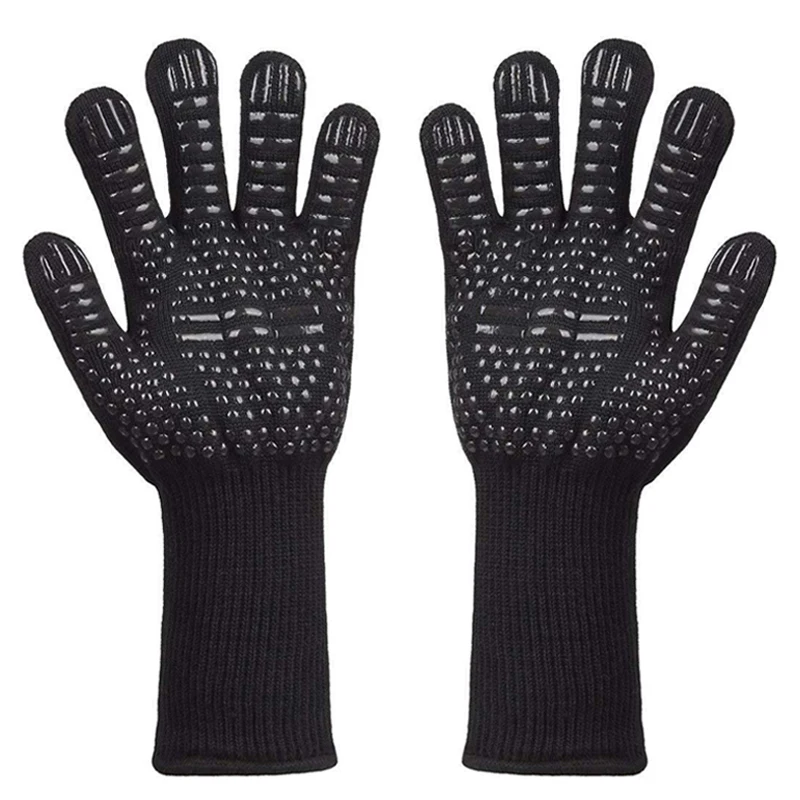 1 Pair Heat Resistant BBQ Gloves Kitchen Cooking Gloves Oven Mitts Insulated Oven Gloves for Baking Cooking Barbecue Grill Tools
1 Pair Heat Resistant BBQ Gloves Kitchen Cooking Gloves Oven Mitts Insulated Oven Gloves for Baking Cooking Barbecue Grill Tools