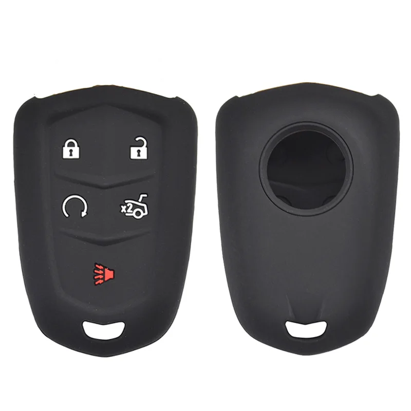 For Cadillac CT6 ATS CTS XTS SRX XT5 Silicone Remote Key Case Fob Shell Cover Skin Holder 5 Button 2015-2019
For Cadillac CT6 ATS CTS XTS SRX XT5 Silicone Remote Key Case Fob Shell Cover Skin Holder 5 Button 2015-2019