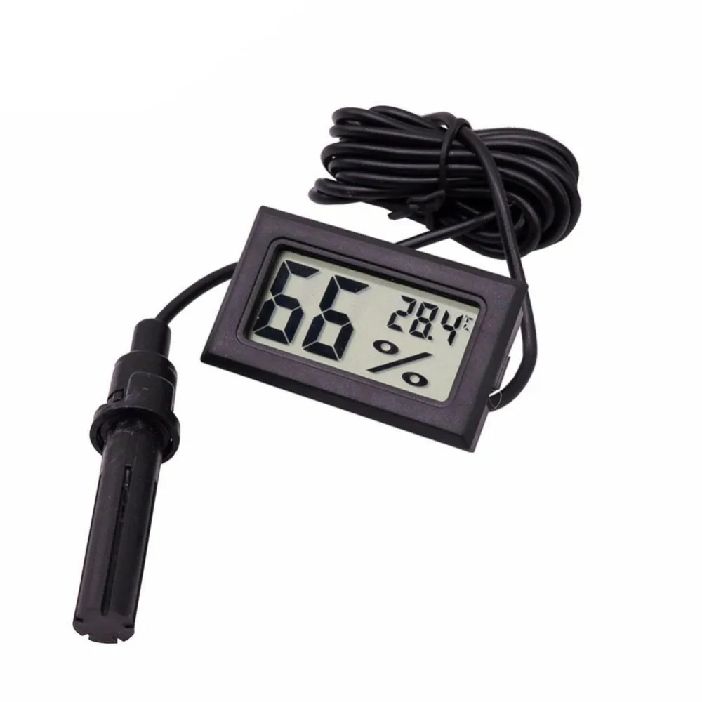 10 pcs Professional Mini Probe LCD Digital Thermometer Hygrometer Temperature Humidity Meter Digital Display No Battery
10 pcs Professional Mini Probe LCD Digital Thermometer Hygrometer Temperature Humidity Meter Digital Display No Battery