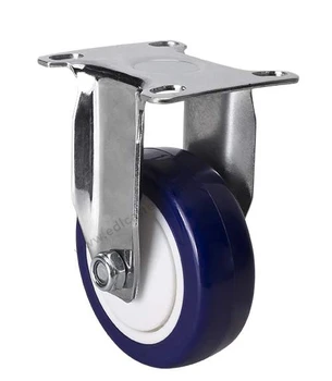 2PCS EDL Light 3 Inch Casters Wheels 80Kg Polyurethane PU Wheels Castor Plate Bearing Fixed Swivel Industrial Chrome for trolley
2PCS EDL Light 3 Inch Casters Wheels 80Kg Polyurethane PU Wheels Castor Plate Bearing Fixed Swivel Industrial Chrome for trolley