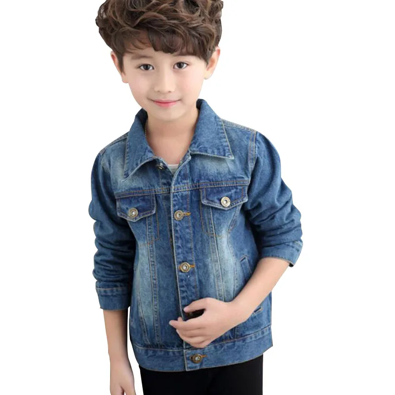 Boys Denim Jackets Coats New 2019 Spring Autumn Fashion Children Outwear Coat 3-13 Years Boy Design Girls Kids Jeans Jacket
Boys Denim Jackets Coats New 2019 Spring Autumn Fashion Children Outwear Coat 3-13 Years Boy Design Girls Kids Jeans Jacket