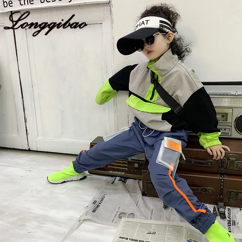 Girls Coat Early Autumn New Korean Version of Color Matching Loose Insert Half Zipper Foreign Style Boys Coat Tide Kids Coat
Girls Coat Early Autumn New Korean Version of Color Matching Loose Insert Half Zipper Foreign Style Boys Coat Tide Kids Coat