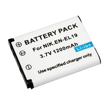 1200mAh EN-EL19 Battery Rechargeable Digital camera batteries for Nikon Coolpix S2500 S3100 S4100 ENEL19 EN EL19
1200mAh EN-EL19 Battery Rechargeable Digital camera batteries for Nikon Coolpix S2500 S3100 S4100 ENEL19 EN EL19
