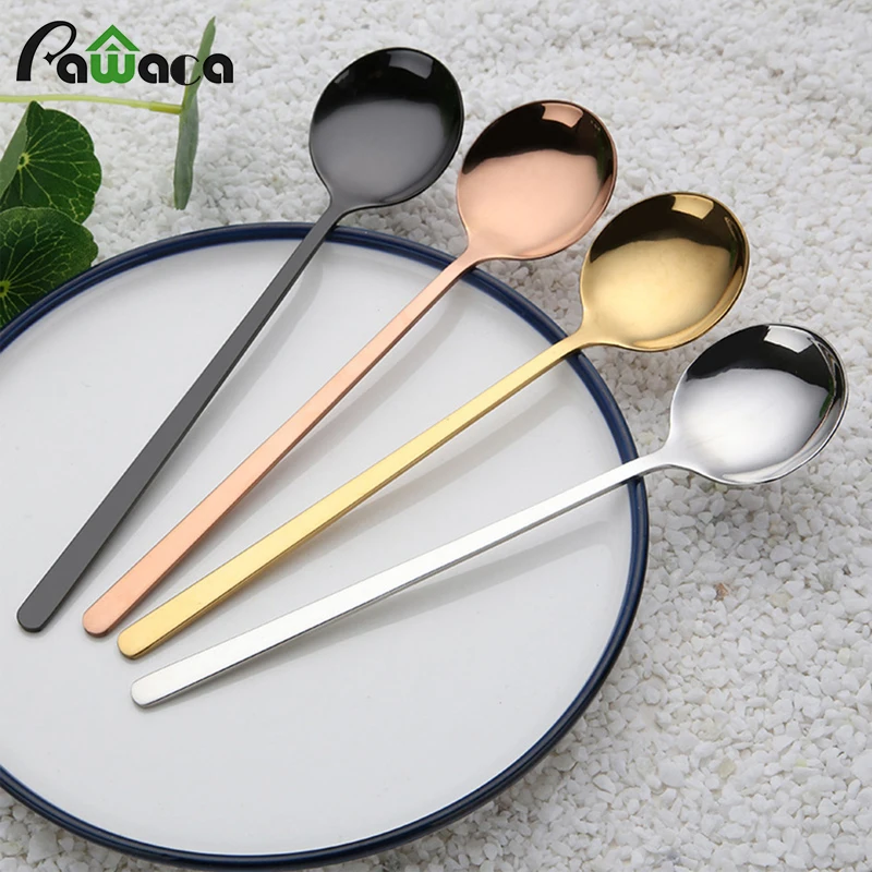 6pcs/lot Stainless Steel Coffee Spoons Flatware Set Teaspoon Ice Cream Dessert Spoons Kitchen Dining Bar Coffee Drinking Tools
6pcs/lot Stainless Steel Coffee Spoons Flatware Set Teaspoon Ice Cream Dessert Spoons Kitchen Dining Bar Coffee Drinking Tools