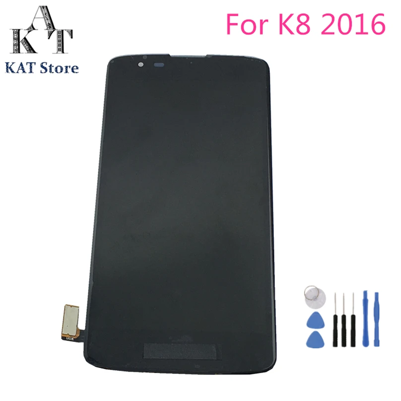 KAT 5.0" LCD Display Touch Screen For LG K8 2016 K350 K370 K371 LCD Digitizer Assembly With Frame Best After-sales service
KAT 5.0" LCD Display Touch Screen For LG K8 2016 K350 K370 K371 LCD Digitizer Assembly With Frame Best After-sales service