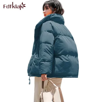 Fdfklak New student's wadded coat thick winter jacket women loose cotton coat down jackets woman parka jaqueta feminina 2018
Fdfklak New student's wadded coat thick winter jacket women loose cotton coat down jackets woman parka jaqueta feminina 2018