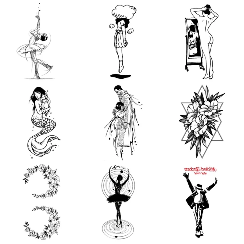 3pcs Flower Snake Fake Tattoo Cute Rabbit Dancing King Body Art Waterproof Temporary Tattoo Stickers
3pcs Flower Snake Fake Tattoo Cute Rabbit Dancing King Body Art Waterproof Temporary Tattoo Stickers