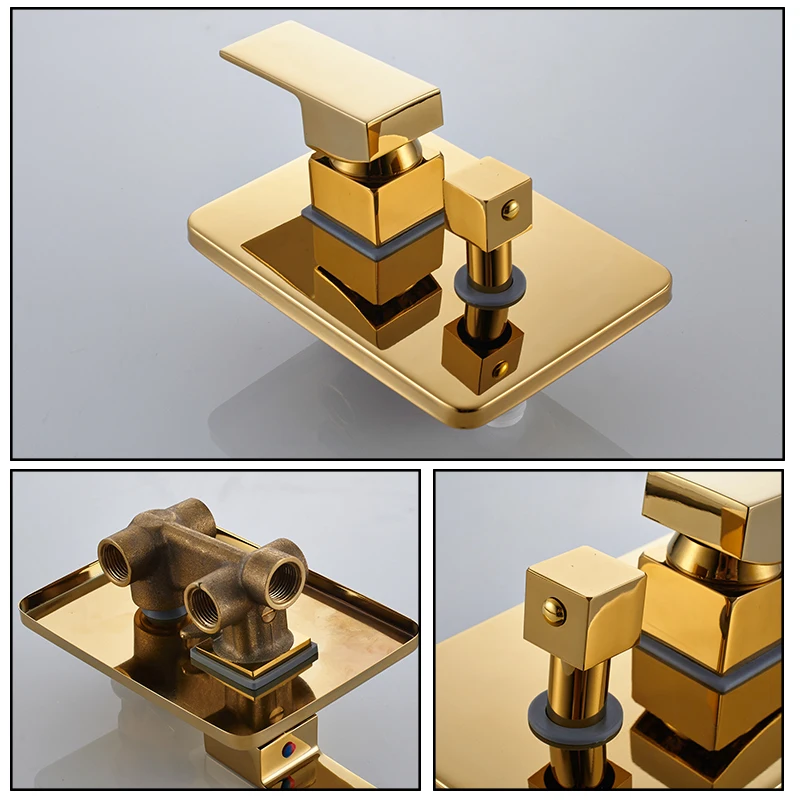 3 way gold mixer valve