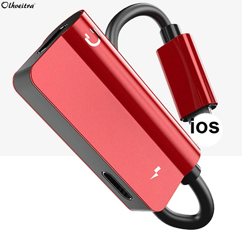 Olhveitra 8 Pin Adapter For iPhone X XR XS Max 8 Plus Connector Headphone Jack AUX Splitter Audio Charging Adapter Calling Cable
Olhveitra 8 Pin Adapter For iPhone X XR XS Max 8 Plus Connector Headphone Jack AUX Splitter Audio Charging Adapter Calling Cable