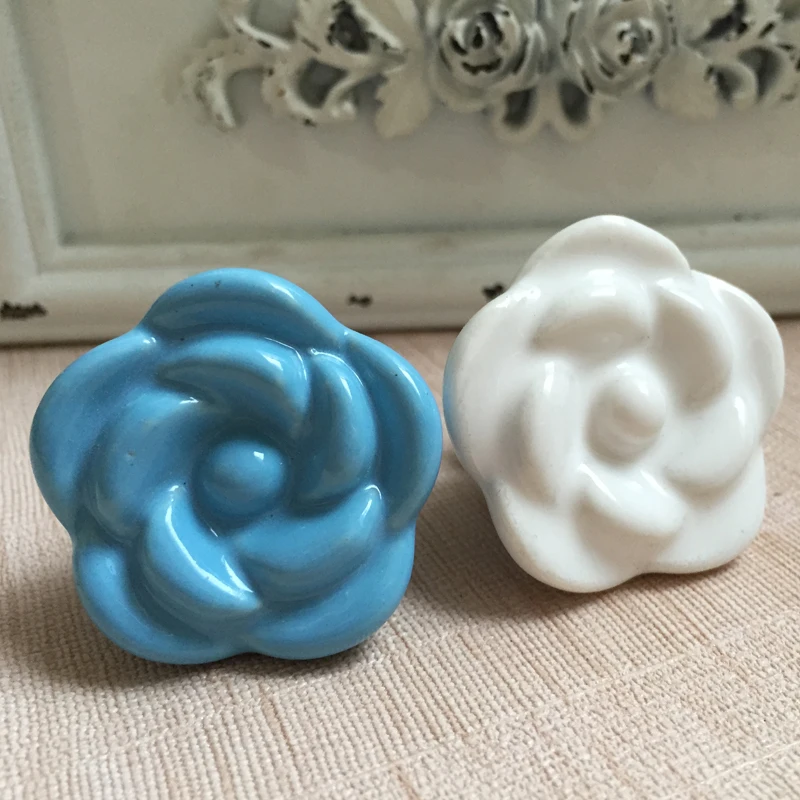 12PCS Blue White flower ceramic drawer knob dresser cupboard wardrobe furniture handles pulls
12PCS Blue White flower ceramic drawer knob dresser cupboard wardrobe furniture handles pulls