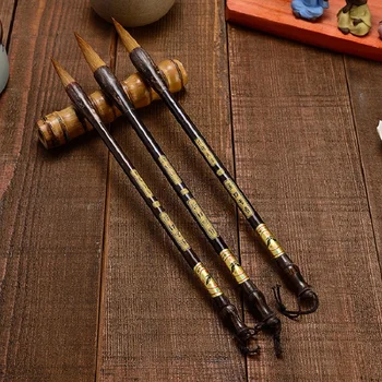 Specifications: medium (caliber 1.1cm, 4.2cm) calligraphy brush set wolf brush, medium
Specifications: medium (caliber 1.1cm, 4.2cm) calligraphy brush set wolf brush, medium