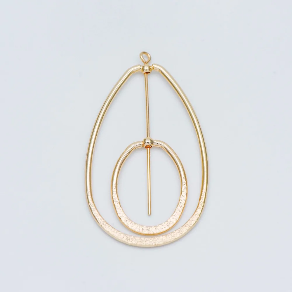 10pcs Gold Stardust Oval Link Pendants, Gold plated Brass Geometric Teardrop Charms, 22.5mm/ 44mm (GB-519)
10pcs Gold Stardust Oval Link Pendants, Gold plated Brass Geometric Teardrop Charms, 22.5mm/ 44mm (GB-519)
