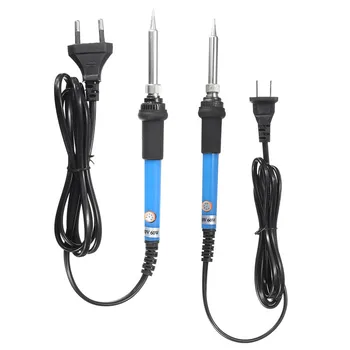 Soldering Solder Iron Tool Welding Equipment + Soldering Station + 5 Tips US Plug 110V/EU Plug 220V for Options 
Soldering Solder Iron Tool Welding Equipment + Soldering Station + 5 Tips US Plug 110V/EU Plug 220V for Options