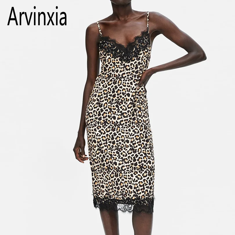 Arvinxia ZA Sexy Strapless Spaghetti Strap Women Dress New Arrivals Leopard Printed Women Dresses Sexy Lace V Neck Wild Vestidos
Arvinxia ZA Sexy Strapless Spaghetti Strap Women Dress New Arrivals Leopard Printed Women Dresses Sexy Lace V Neck Wild Vestidos