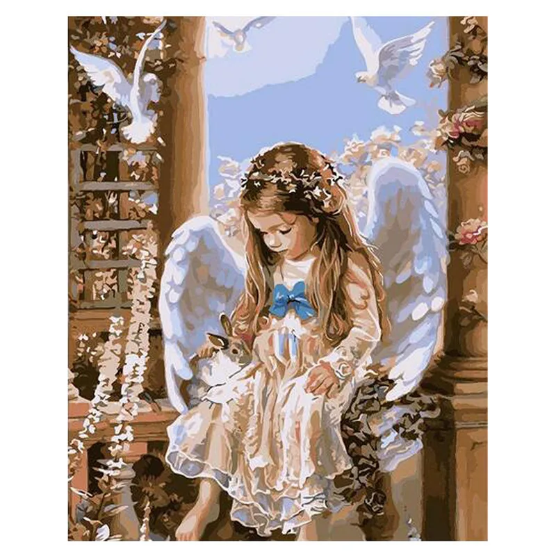 25x30cm 5D DIY Diamond Embroidery Painting Mosaic Angel Girl Round Diamond Cross Stitch Kits Rhinestones Beaded Embroidery
25x30cm 5D DIY Diamond Embroidery Painting Mosaic Angel Girl Round Diamond Cross Stitch Kits Rhinestones Beaded Embroidery