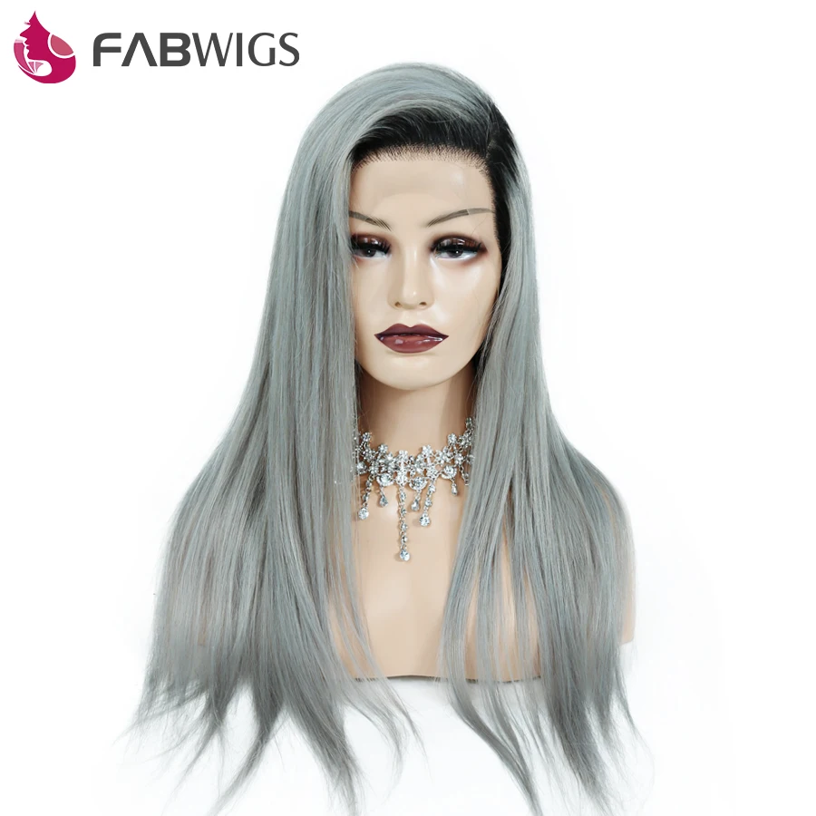Fabwigs Pre Plucked Full Lace Human Hair Wigs with Baby Hair Ombre 1B Grey Silky Straight Human Hair Wigs Brazilian Remy Hair
Fabwigs Pre Plucked Full Lace Human Hair Wigs with Baby Hair Ombre 1B Grey Silky Straight Human Hair Wigs Brazilian Remy Hair