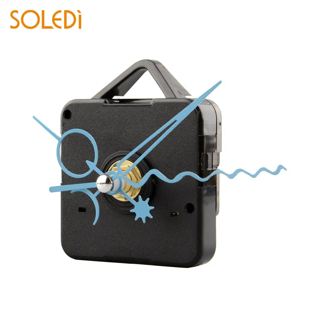 Black Quartz Wall Clock Movement Mechanism Repair DIY Tool Kit Blue Hands Arrows Silent New
Black Quartz Wall Clock Movement Mechanism Repair DIY Tool Kit Blue Hands Arrows Silent New
