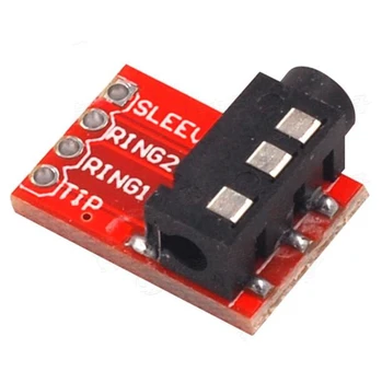 2pcs 3.5mm audio dock / MP3 / stereo / headset / video / microphone interface module
2pcs 3.5mm audio dock / MP3 / stereo / headset / video / microphone interface module