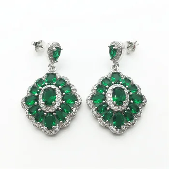Green Color Options Vintage Women Jewelry Silver Color Yellow Crystal Dangle Drop Earrings With Cubic Zirconia Paved
Green Color Options Vintage Women Jewelry Silver Color Yellow Crystal Dangle Drop Earrings With Cubic Zirconia Paved