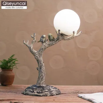 Qiseyuncai 2019 New Chinese style warm bird table lamp living room bedroom study simple carving decorative table lamp
Qiseyuncai 2019 New Chinese style warm bird table lamp living room bedroom study simple carving decorative table lamp