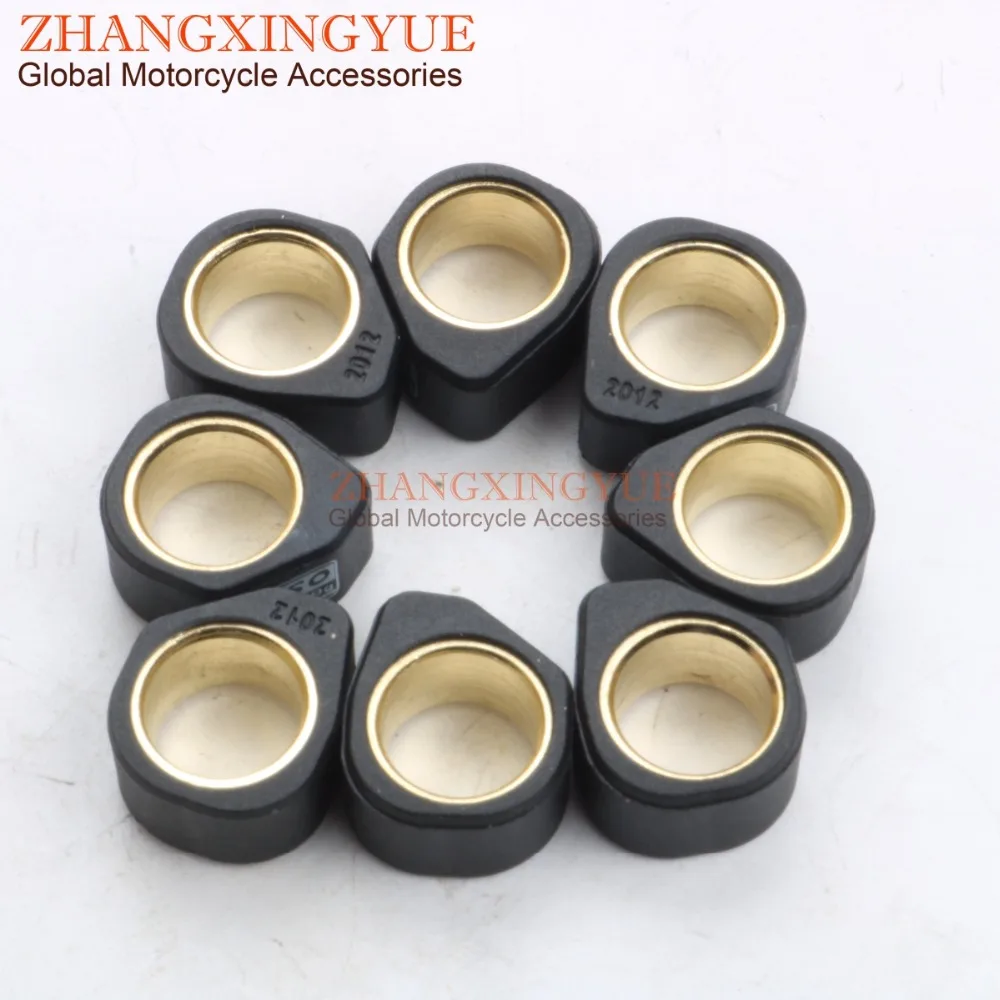 8PC Racing Quality Variator Slider Roller Weights 20x12mm 9g for ITALJET Jupiter125 Millennium 125 150 Jet Set 150 4T
8PC Racing Quality Variator Slider Roller Weights 20x12mm 9g for ITALJET Jupiter125 Millennium 125 150 Jet Set 150 4T