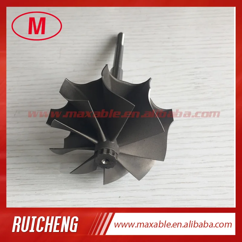 TD05H 49.1X56mm 9 blades turbo wheel/ turbine shaft&wheel for turbocharger
TD05H 49.1X56mm 9 blades turbo wheel/ turbine shaft&wheel for turbocharger