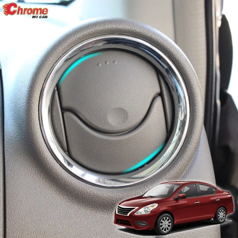 For Nissan Versa Almera Latio A/C Air Vent Ring Chrome Cover Trim Car Styling Accessories 2012 2013 2014 2015 2016 2017 2018
For Nissan Versa Almera Latio A/C Air Vent Ring Chrome Cover Trim Car Styling Accessories 2012 2013 2014 2015 2016 2017 2018