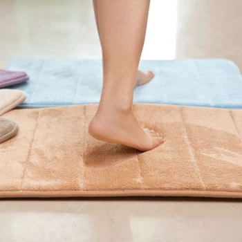 Fashion Floor Foam Bath Mat Water Absorption Shaggy Memory Kitchen Rug Door Way Feet Mat Anti-slip Strip Kitchen Carpet
Fashion Floor Foam Bath Mat Water Absorption Shaggy Memory Kitchen Rug Door Way Feet Mat Anti-slip Strip Kitchen Carpet