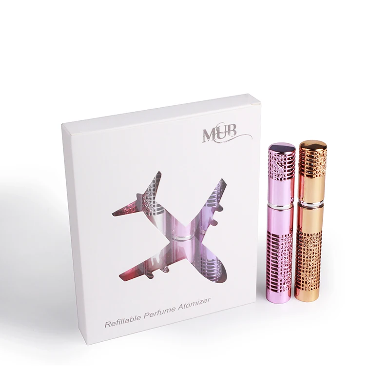 MUB 6PCS 5ml Refillable Portable Mini perfume bottle &Traveler Metal Spray Atomizer Empty Travel Perfume Bottle
MUB 6PCS 5ml Refillable Portable Mini perfume bottle &Traveler Metal Spray Atomizer Empty Travel Perfume Bottle