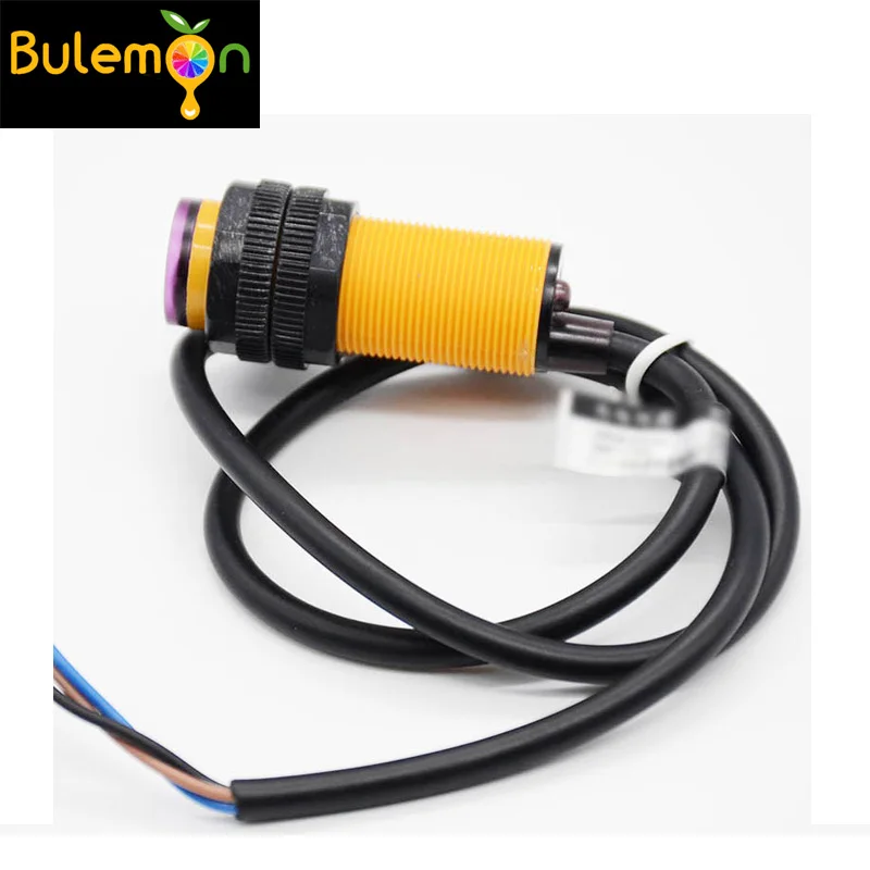 Smart Car Robot E18-D80NK Infrared Obstacle Avoidance Photoelectric Sensor Proximity Switch 3-80cm Detection Range Adjustable
Smart Car Robot E18-D80NK Infrared Obstacle Avoidance Photoelectric Sensor Proximity Switch 3-80cm Detection Range Adjustable