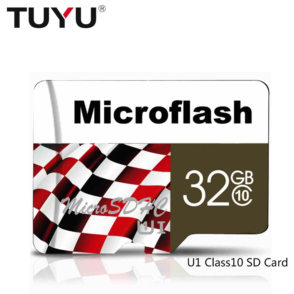 Карта памяти TUYU U1 класс 10 скорость 32 ГБ SD карта для камер EKEN H9 Plus H6s H5s H7s SJCAM SJ4000 SJ5000
