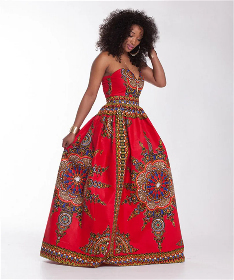 Africaine Top Fashion New Polyester Women African Dress Dresses 2018 Sexy Print Chest Gown Set One Set
Africaine Top Fashion New Polyester Women African Dress Dresses 2018 Sexy Print Chest Gown Set One Set