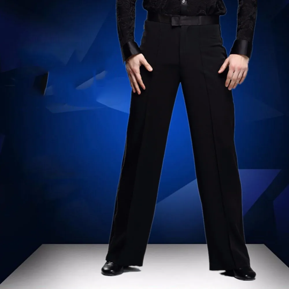 Latin Dancing Pants For Male Black Color 113 cm Pant Length For Men Chacha Presentation Rumba Adult Ballroom Dance Trouser 7026 
Latin Dancing Pants For Male Black Color 113 cm Pant Length For Men Chacha Presentation Rumba Adult Ballroom Dance Trouser 7026