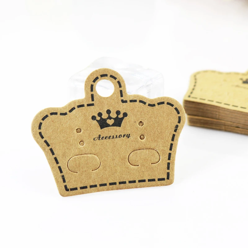 Jewelry earring card 284
