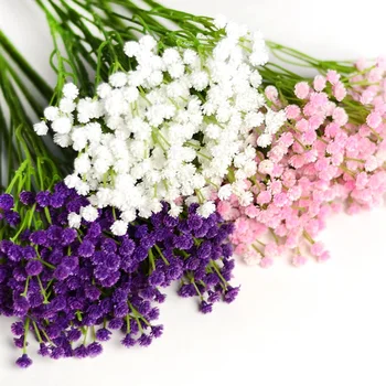 1PC DIY Artificial Baby's Breath Flower Gypsophila Fake Silicone Plant for Wedding Home Party Decorations
1PC DIY Artificial Baby's Breath Flower Gypsophila Fake Silicone Plant for Wedding Home Party Decorations