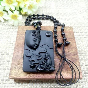 obsidian Pure manual sculpture dharma patriarch transshipment necklace pendant to ward off bad luck charm men and women
obsidian Pure manual sculpture dharma patriarch transshipment necklace pendant to ward off bad luck charm men and women