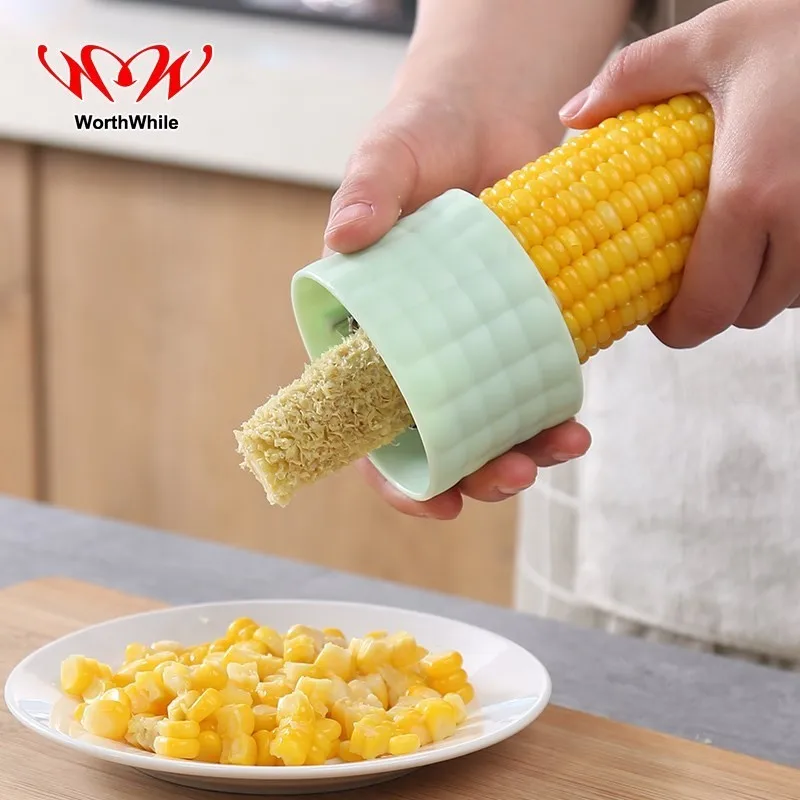 WorthWhile Practical Corn Separator Grain Stripper Stainless Steel Cob Remover Kitchen Cutter Cooking Tools Outdoor Camping BBQ
WorthWhile Practical Corn Separator Grain Stripper Stainless Steel Cob Remover Kitchen Cutter Cooking Tools Outdoor Camping BBQ
