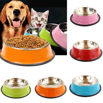 6 Colour Stainless Steel Pets Dog Bowl Travel Food Bowls For Cats Dogs Pink Outdoor Drinking Water Pet Dog Dish Feeder Tableware
6 Colour Stainless Steel Pets Dog Bowl Travel Food Bowls For Cats Dogs Pink Outdoor Drinking Water Pet Dog Dish Feeder Tableware