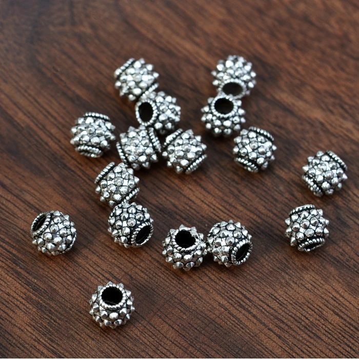 NEW! Vintage Style 925 Silver Jewelry Beads Sterling Silver Beads Real Silver Jewelry Accessories Bracelet Beads
NEW! Vintage Style 925 Silver Jewelry Beads Sterling Silver Beads Real Silver Jewelry Accessories Bracelet Beads