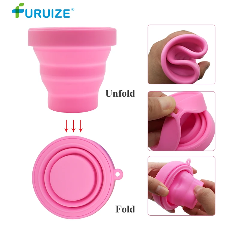Furuize Menstrual Sterilizing Cup Foldable Collapsible Silicone Sterilizing Cup copa menstrual Recyclable Sterilizer Cup On Sale
Furuize Menstrual Sterilizing Cup Foldable Collapsible Silicone Sterilizing Cup copa menstrual Recyclable Sterilizer Cup On Sale