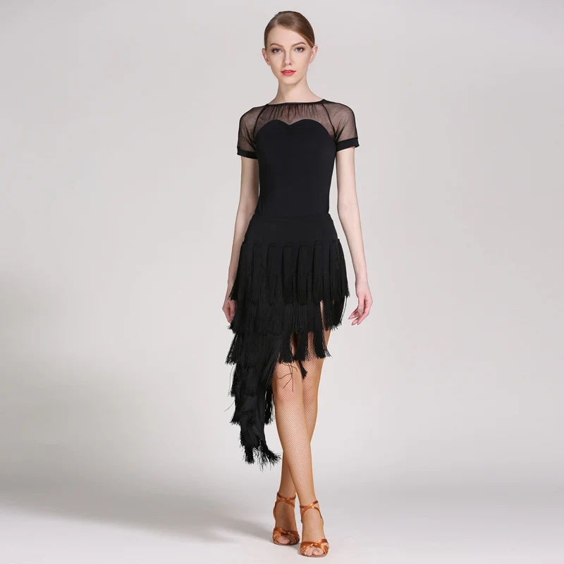 Women Latin Dance Fringe Dress Sexy Tango Salsa Cha Cha Practice Dance Wear Samba Rumba Ballroom Dancing Costumes 2 Pcs DC1971
Women Latin Dance Fringe Dress Sexy Tango Salsa Cha Cha Practice Dance Wear Samba Rumba Ballroom Dancing Costumes 2 Pcs DC1971