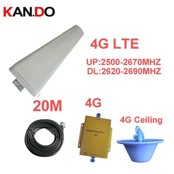 FDD amplifier Band 7 4G booster LTE 4G repeater w/ 20M cable & antenna LTE booster 4G phone booster 4G 2500-2570mhz 2620-2690mhz
FDD amplifier Band 7 4G booster LTE 4G repeater w/ 20M cable & antenna LTE booster 4G phone booster 4G 2500-2570mhz 2620-2690mhz